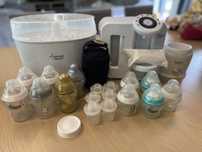 Sterylizator, podgrzewacz, ekspres do mleka, butelki - Tommee Tippee
