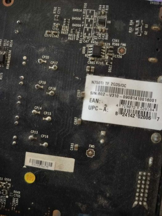 Placa gráfica MSI GeForce GTX 750 Ti Twin Frozr OC Edition