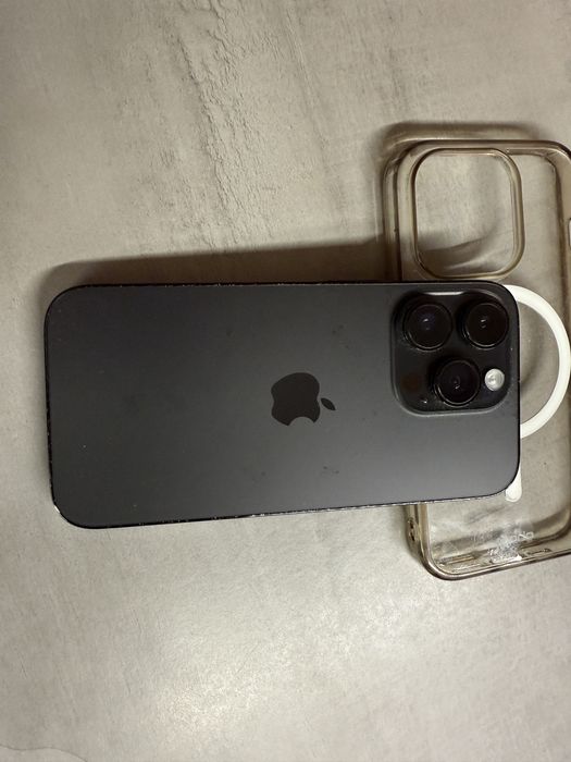 iPhone 14 Pro 256 GB Space Black – 1 właściciel, etui + szkło