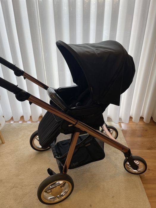 Carrinho V Pack+babycoque reclinavel + base isofix