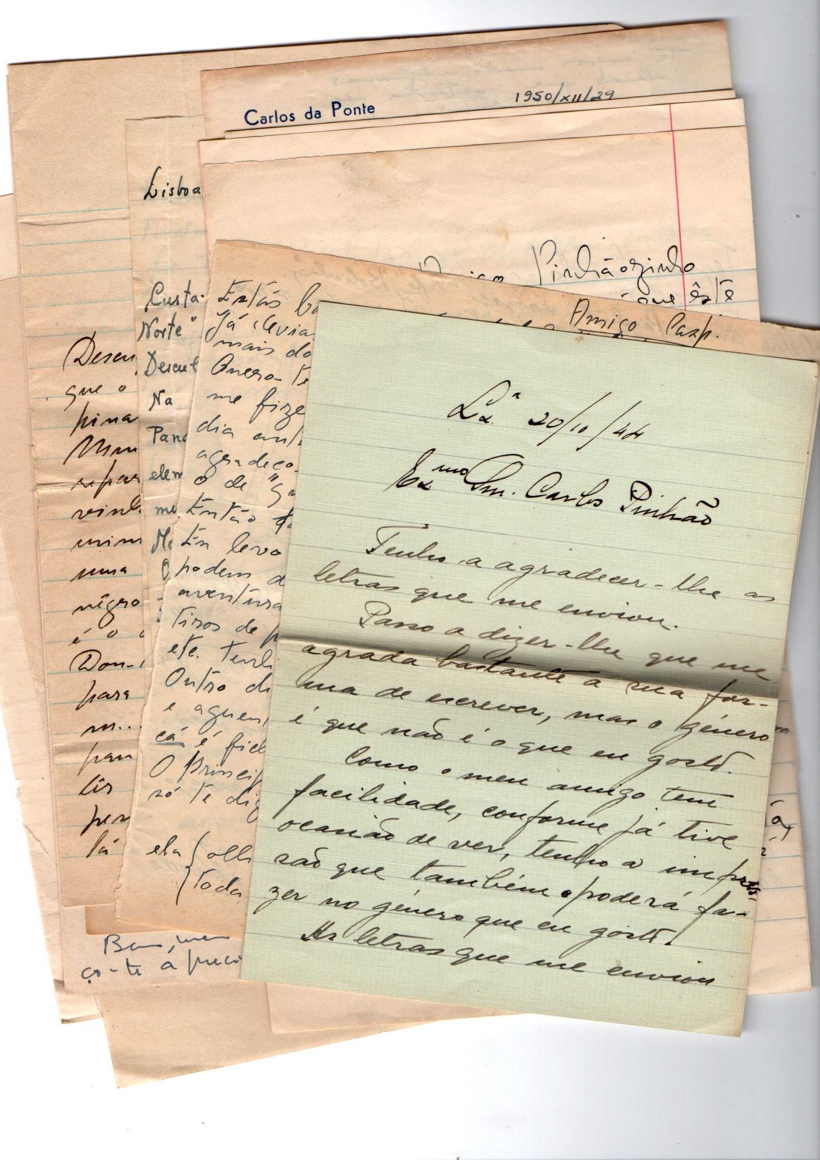 MANUSCRITOS - Carlos Pinhão