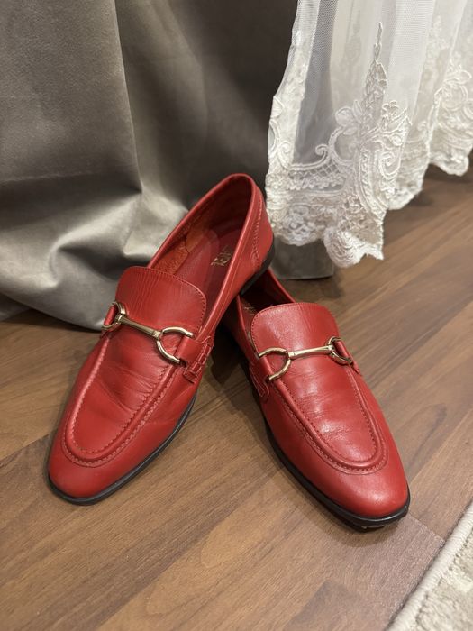 Zara лофери шкіряні