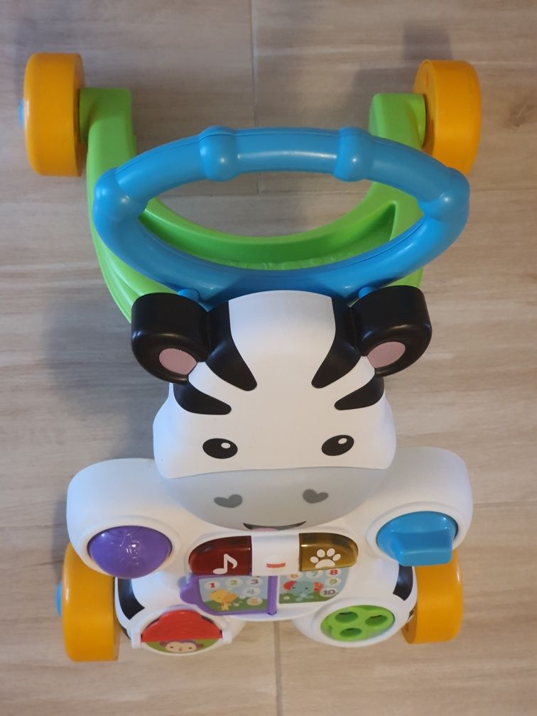 Chodzik Fisher-Price zebra