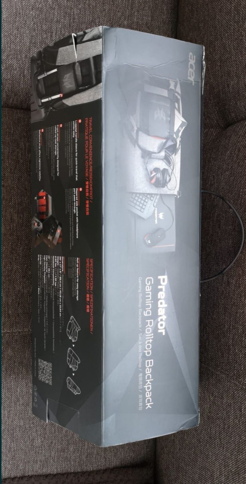 Plecak Acer Predator Gaming Rolktrop