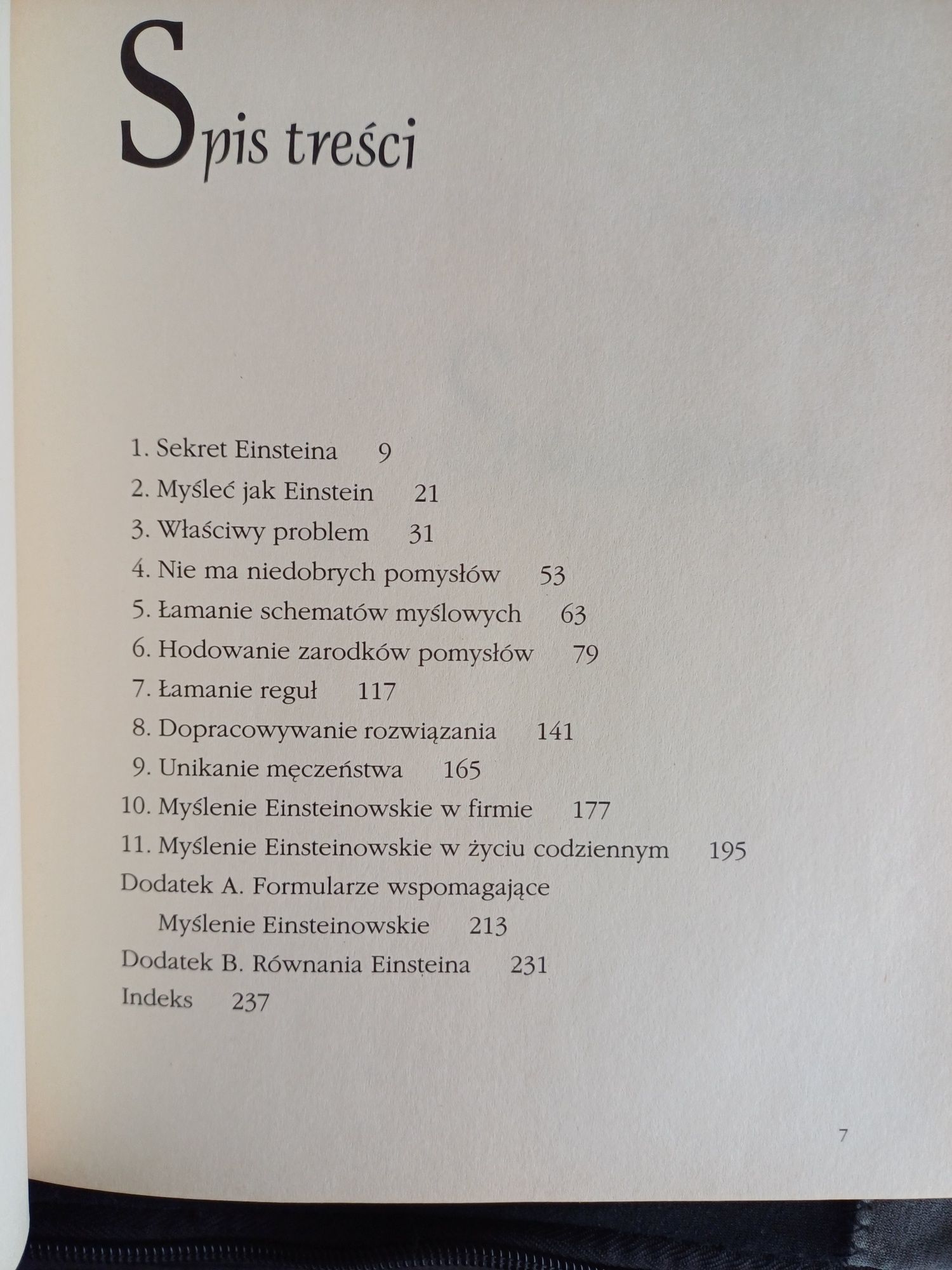 Myśleć jak Einstein  - Scott Thorpe