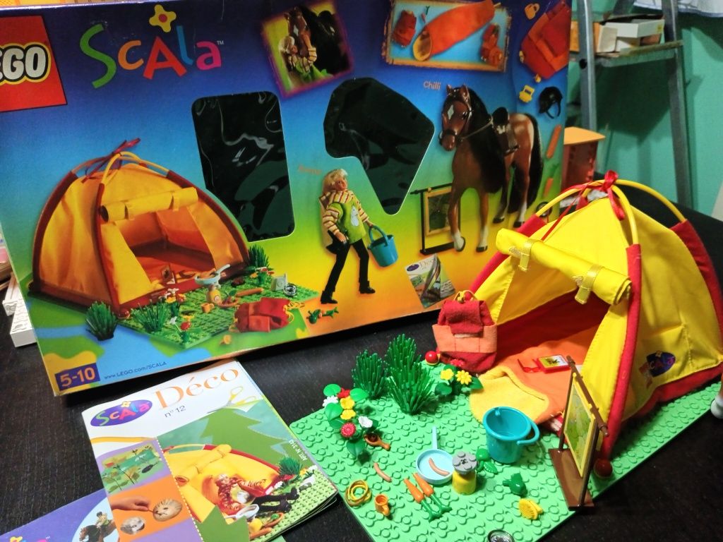 LEGO Scala 3143 biwak na kempingu