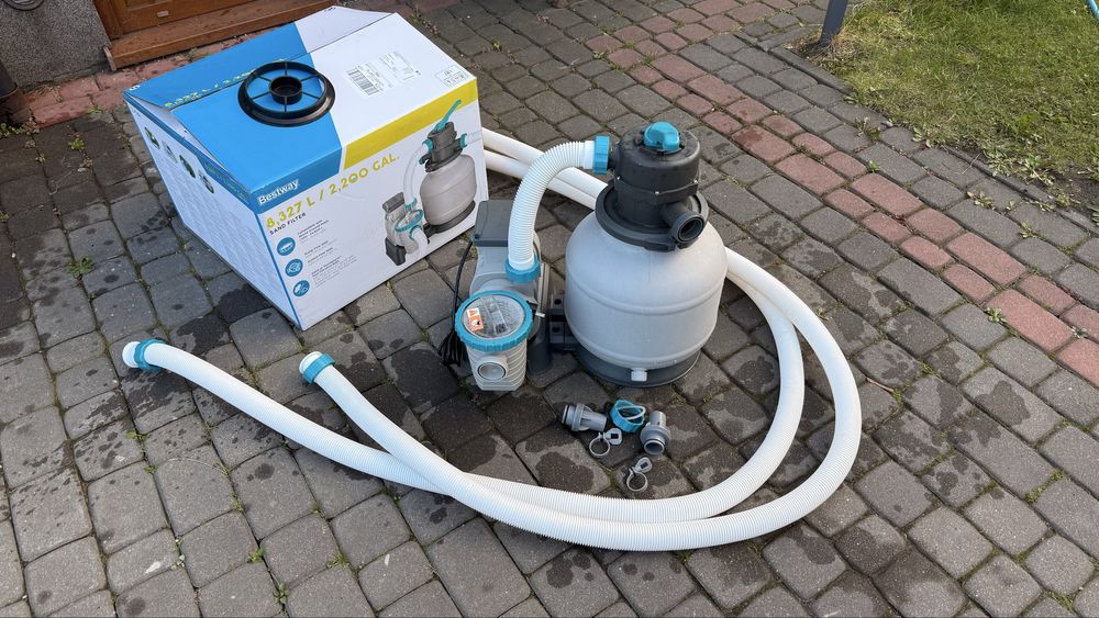 Pompa Piaskowa do Basenu 8327l/h BESTWAY 58499 gwarancja do 06. 2027