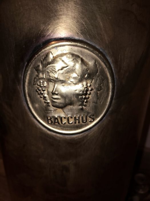 Pulverizador antigo em latão.