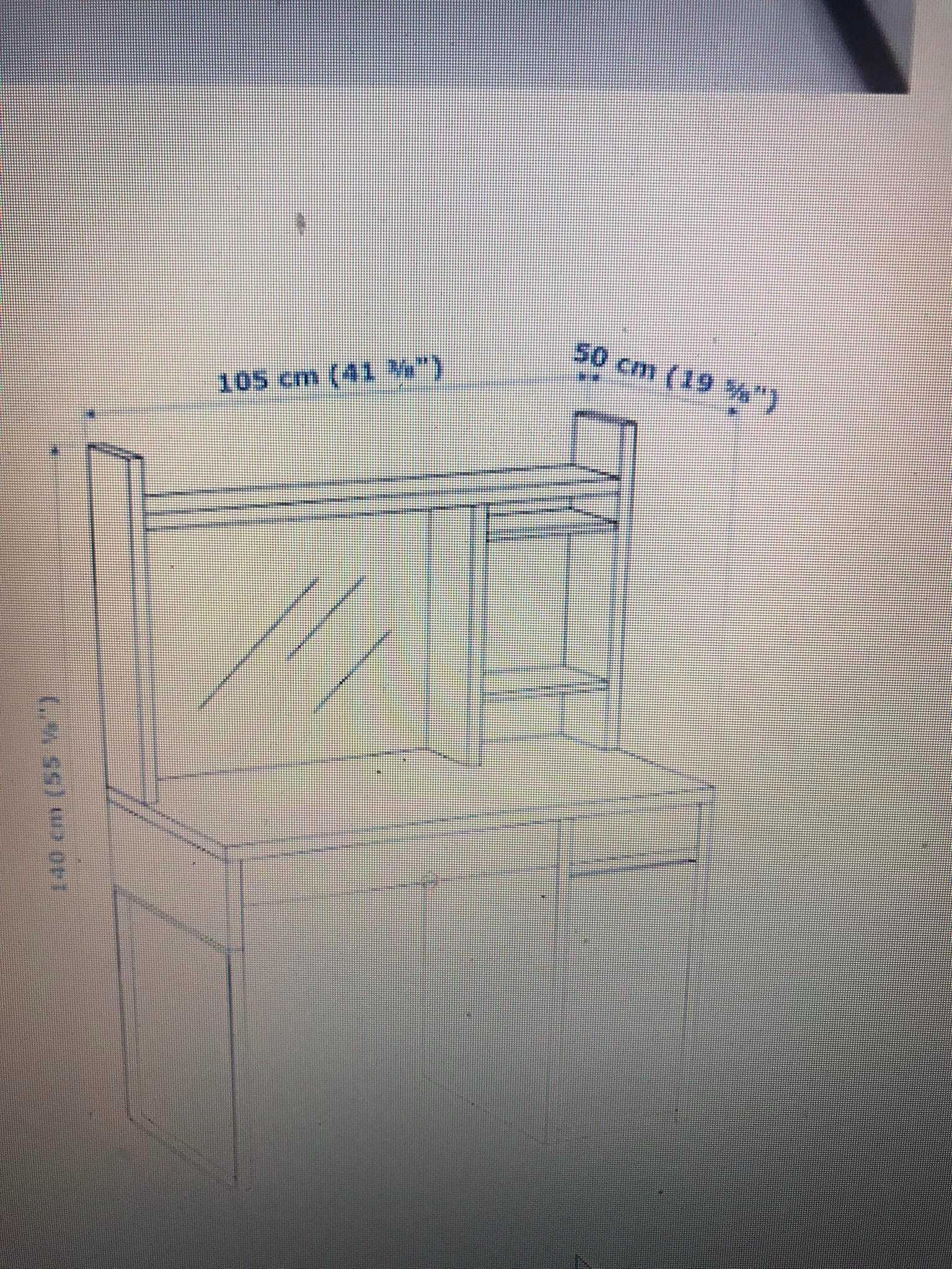 biurko ikea białe