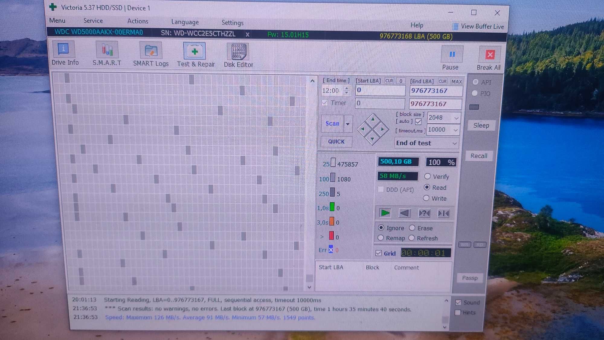 Жесткий диск WD 500Gb WD5000AAKX