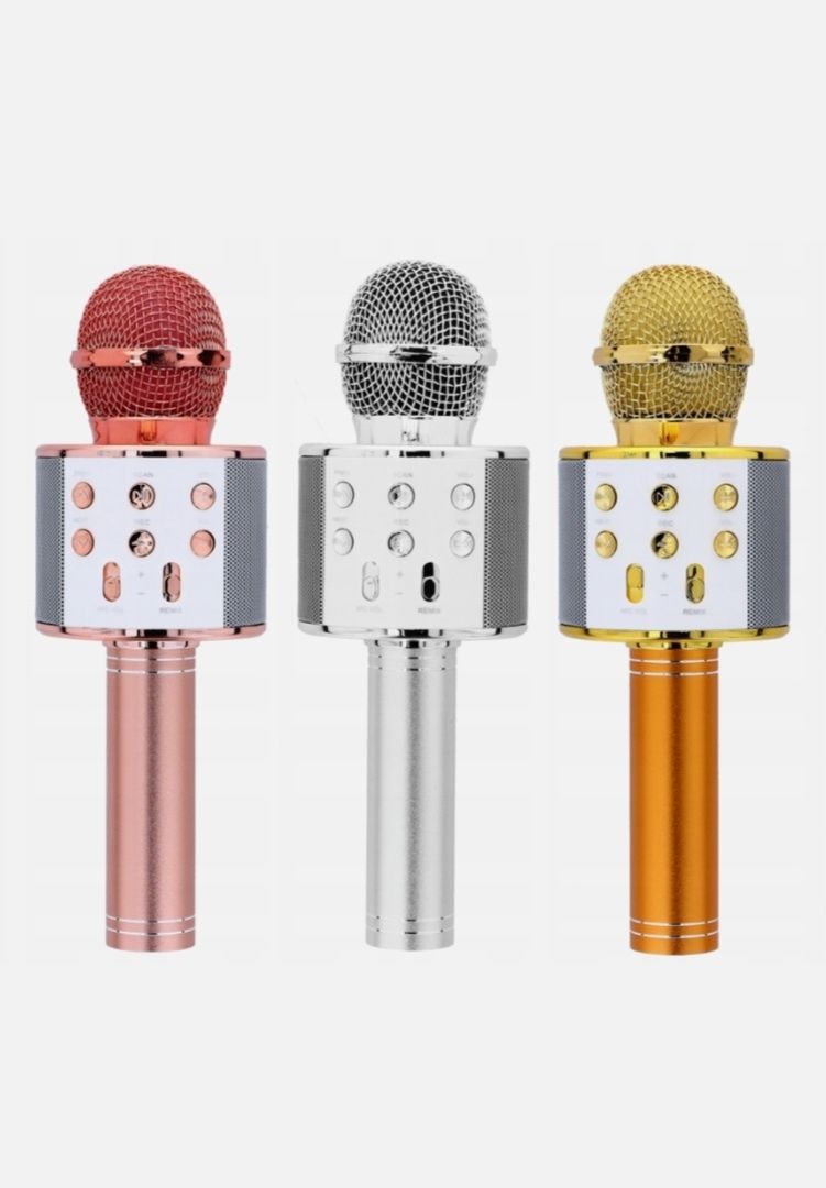Mikrofon bezprzewodowy karaoke głośnik bluetooth