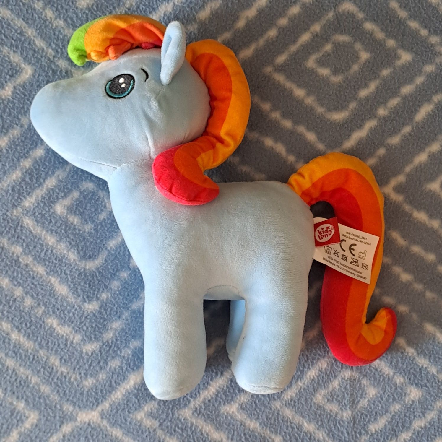 Pluszak kucyk pony kolorowy rainbow dash