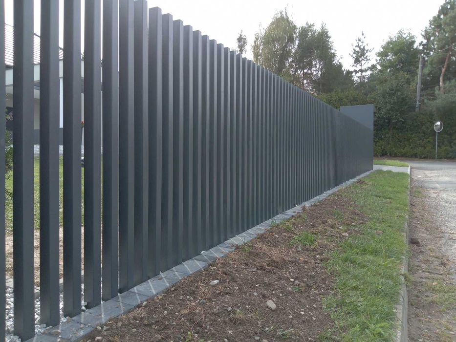 Ogrodzenia nowoczesne,grzebieniowe