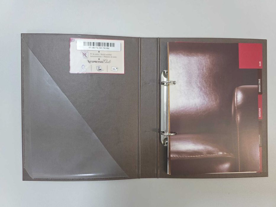 Nespresso — Dossiê/Portfolio de Apresentação (Binder 2 argolas)