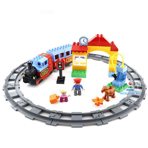 Лего дупло поезд оригинал