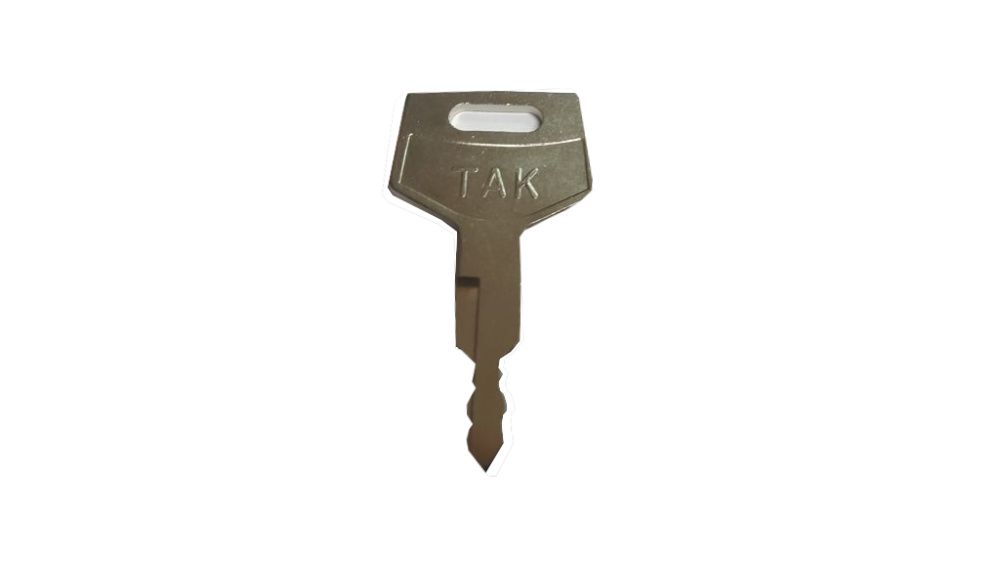 Klucz kluczyk do stacyjki / drzwi TAKEUCHI