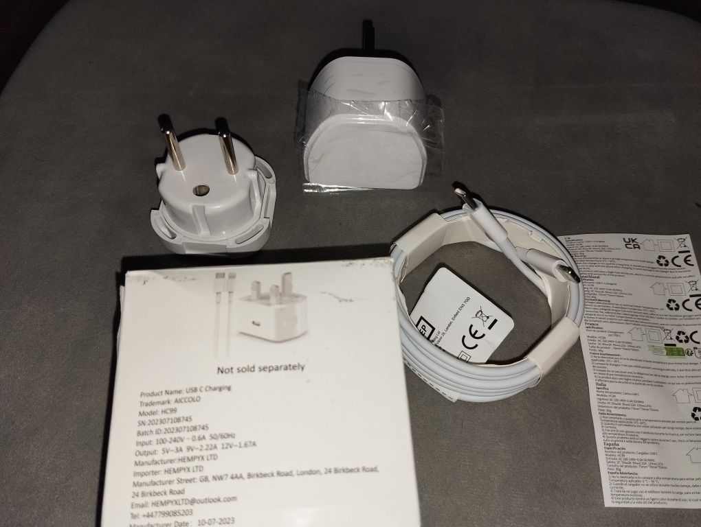 Ładowarka USB C do iphone