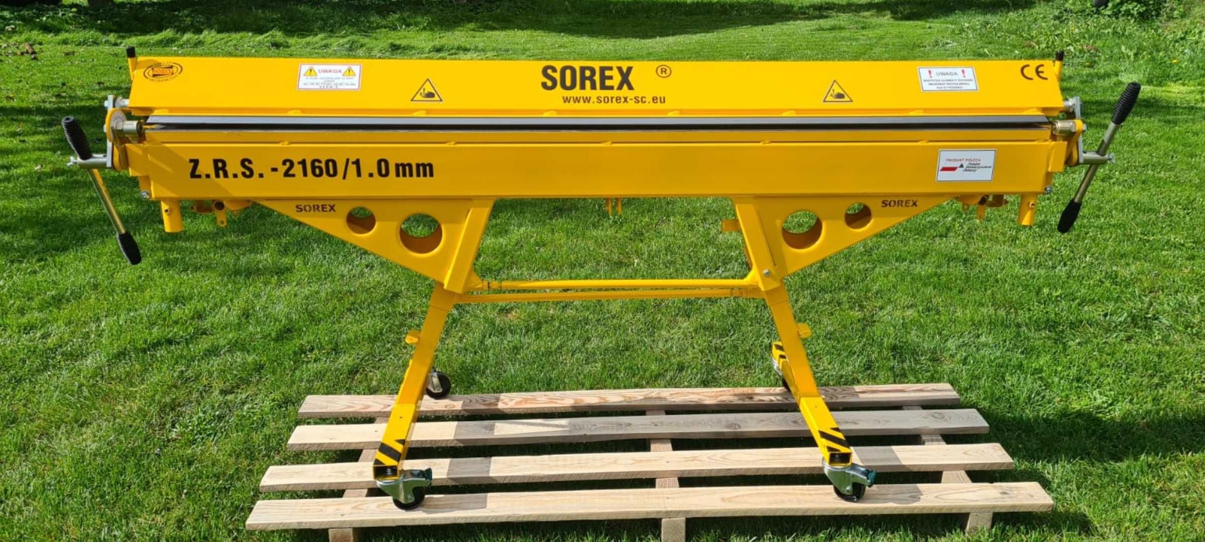 Zaginarka SOREX 2160/1mm wraz z osprzętem plus Dostawa GRATIS!