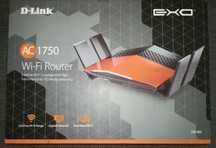 Router D-Link AC1750 Wireless Dual-Band Wi-Fi Novo