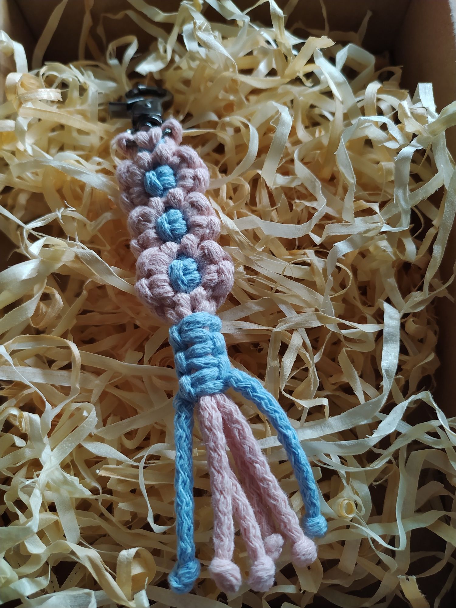 Brelok makrama handmade