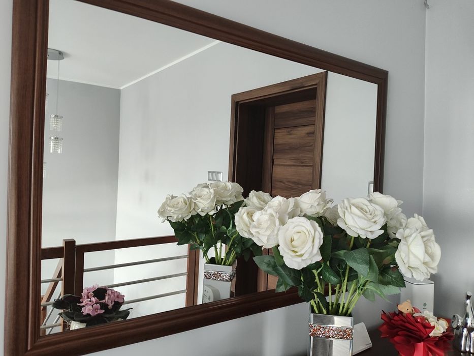 Śliczne lustro duże