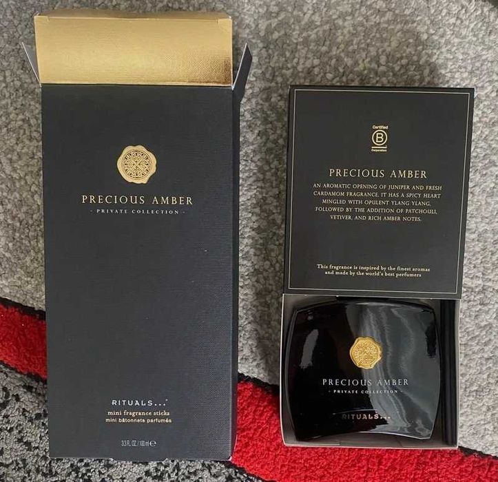 Patyczki zapachowe - Precious Amber Mini Fragrance Sticks - 100ml