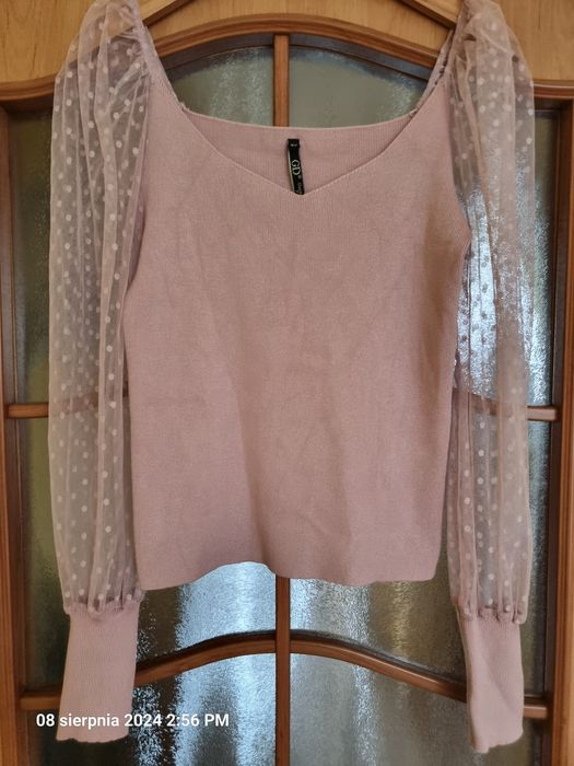 Sweter firmy GD z wiskozy