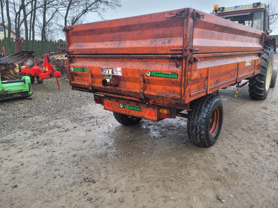 Przyczepa Rolnicza Wywrotka Fransgard 4.5tony Sprowadzona