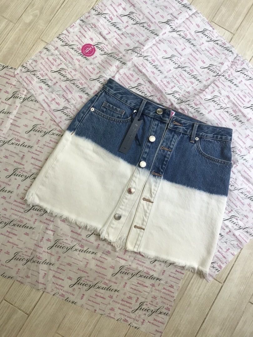 Новая джинсовая юбка джинс юбки Juicy Couture оригинал из США спідниця