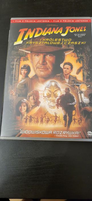 Film DVD Indiana Jones I królestwo kryształowej czaszki