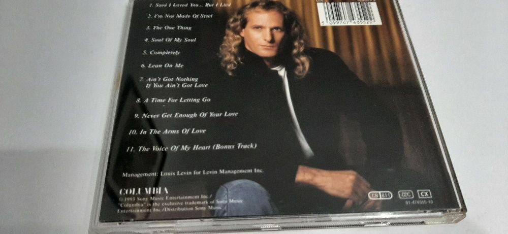 1 CD de Michael Bolton, album The One Thing
