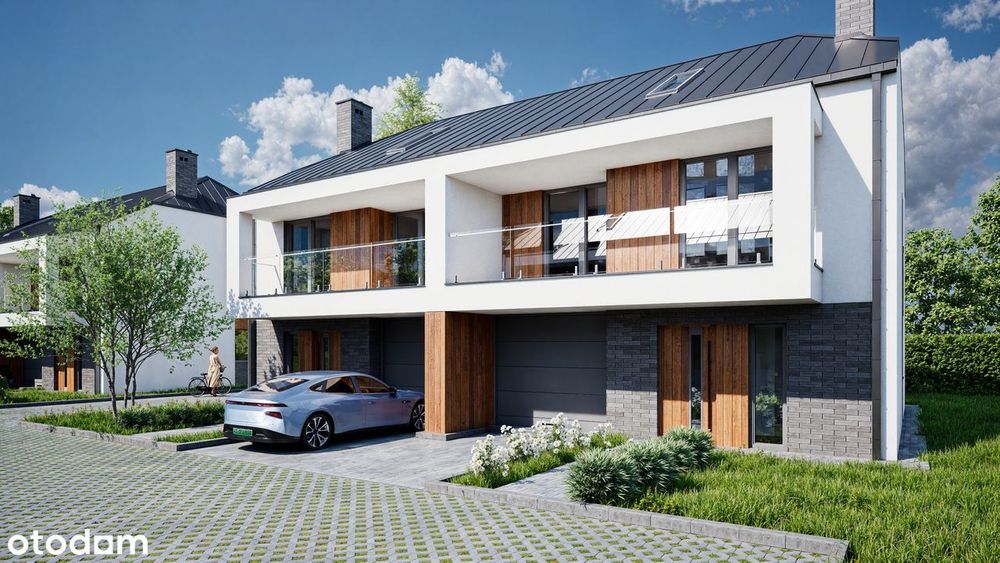 Bezpośrednio nowy skrajny bliźniak na Tarchominie pompa ciepła w cenie