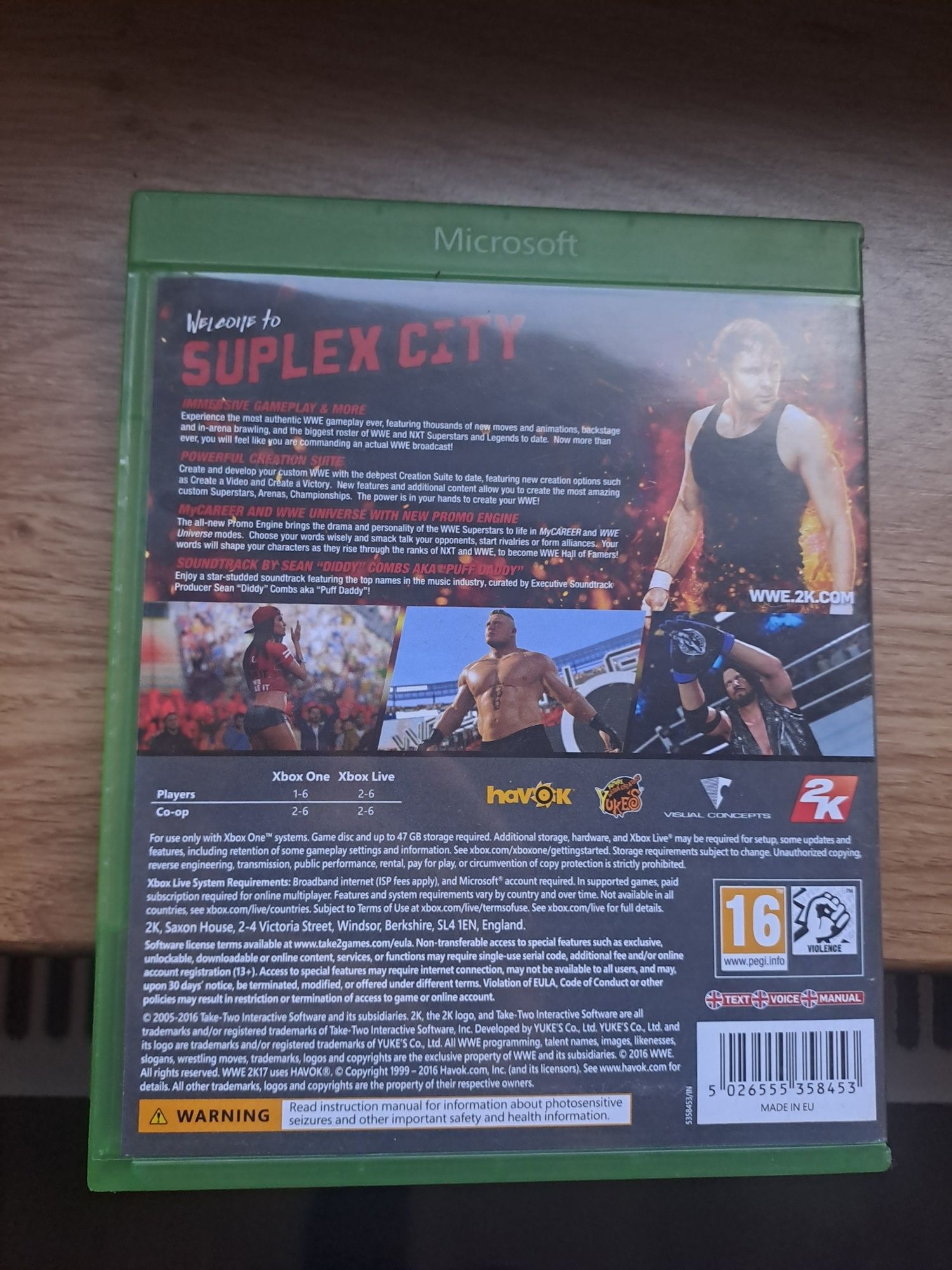 Gra Xbox One W2K17