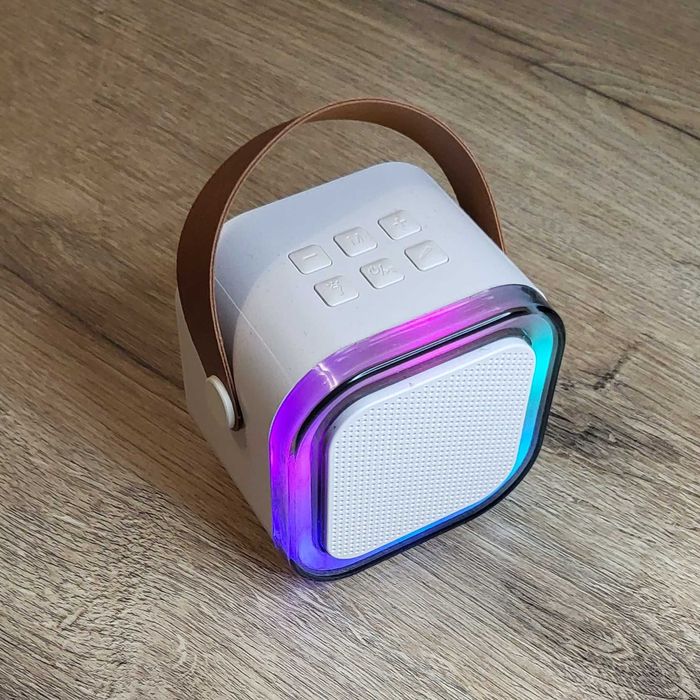 Бездротова портативна Bluetooth колонка з мікрофоном Караоке Микрофон