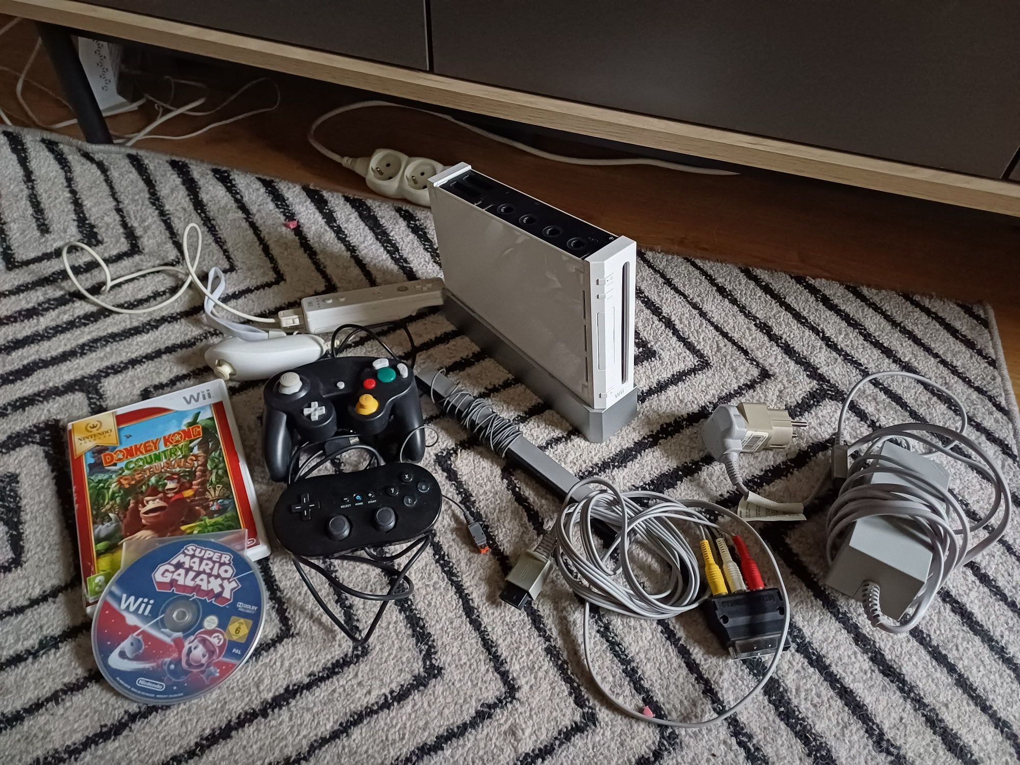Nintendo Wii plus gry.