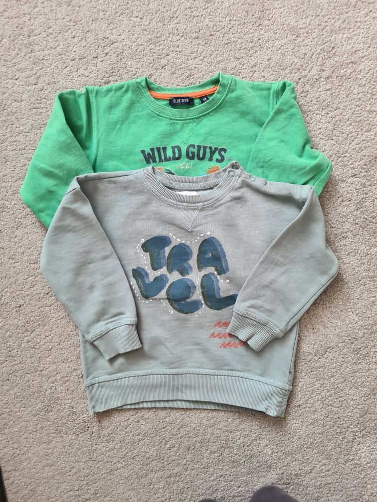 2x bluza chłopięca Reserved r. 98 basic bawełna