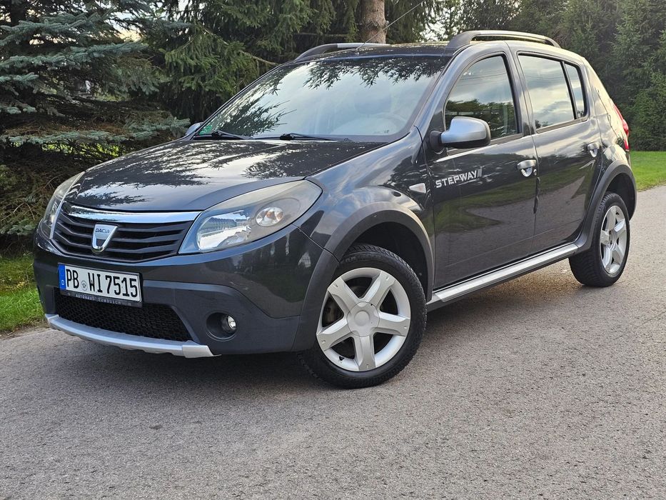 Dacia Sandero Stepway Opłacony 2010 r. 1,6 benz 87 Ps Super Stan