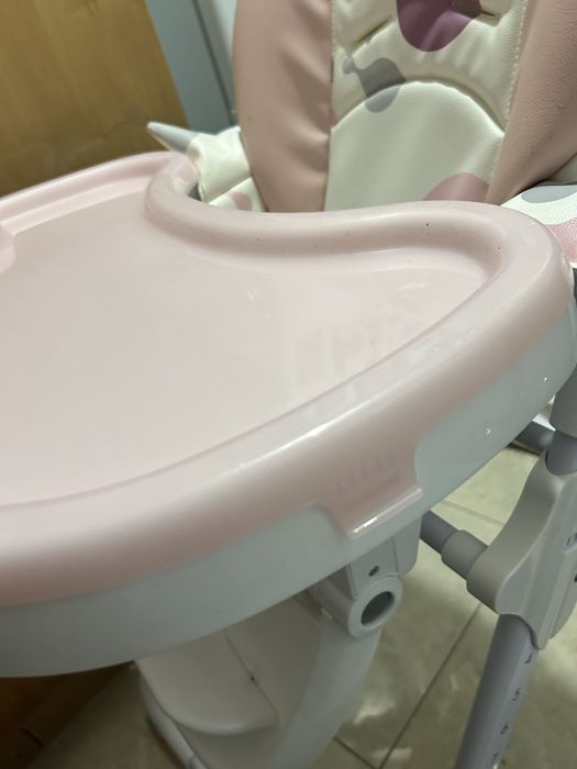 Cadeirinha de Refeição Kinderkraft Pink