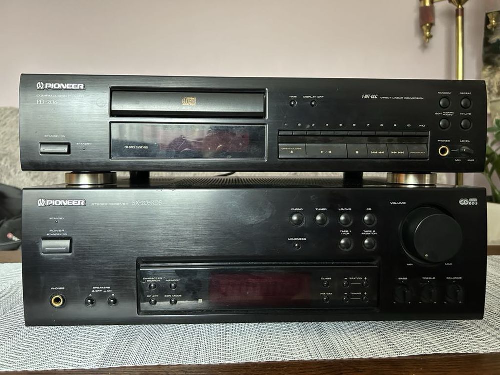 Pioneer odtwarzacz CD ze wzmacniczem