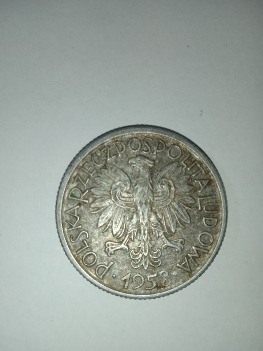 2 złote 1958 bez znaku mennicy
