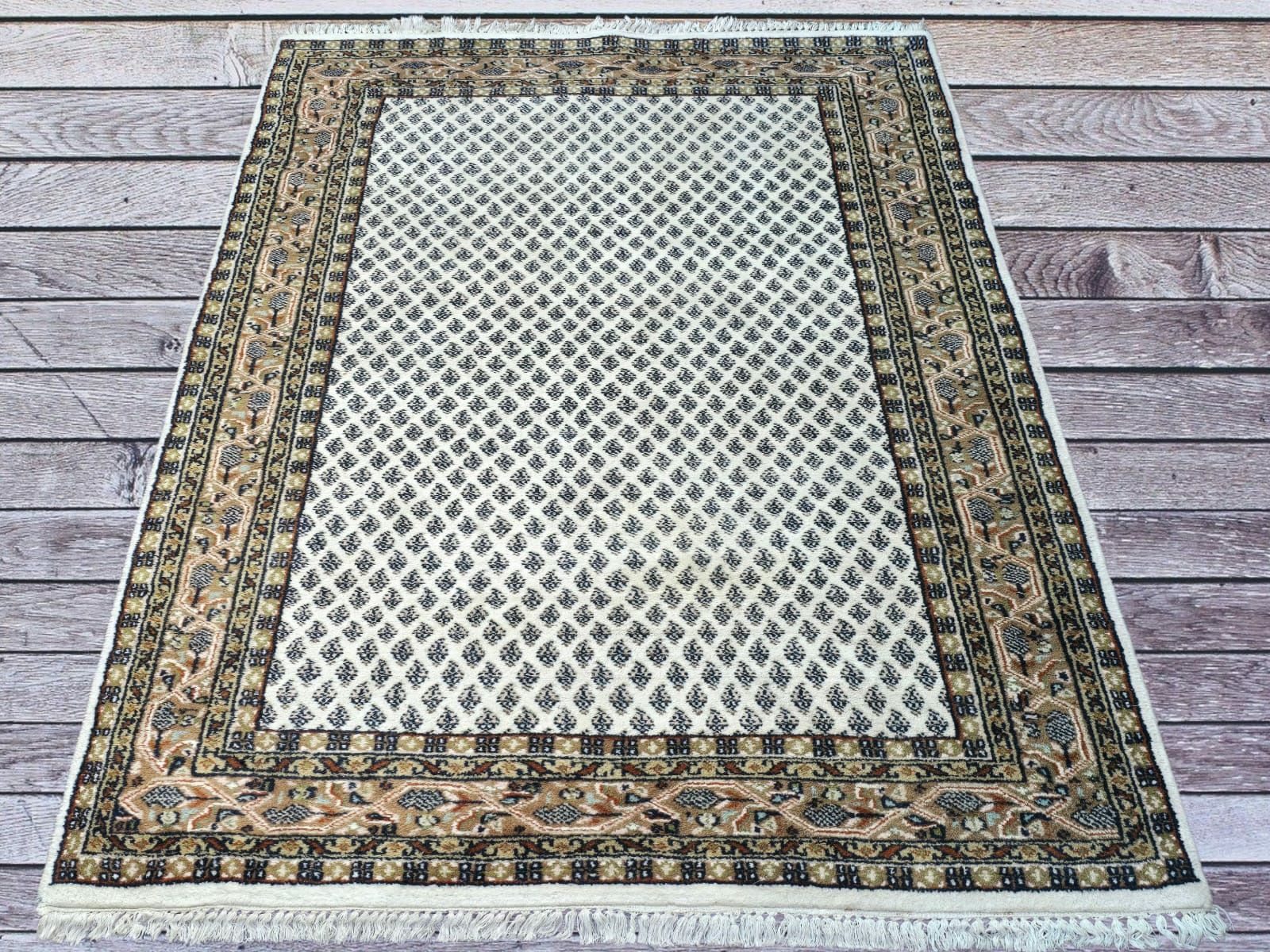 Indo Mir - Dywan perski wełniany - Rękodzieło z wełny -  125 x 188 cm