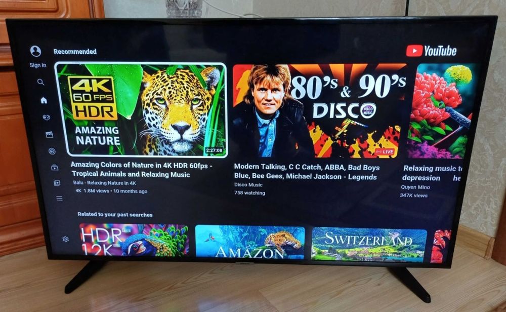 Телевізор 43 дюйми Самсунг Samsung UE43NU7090U Smart TV Tizen DVB-T2