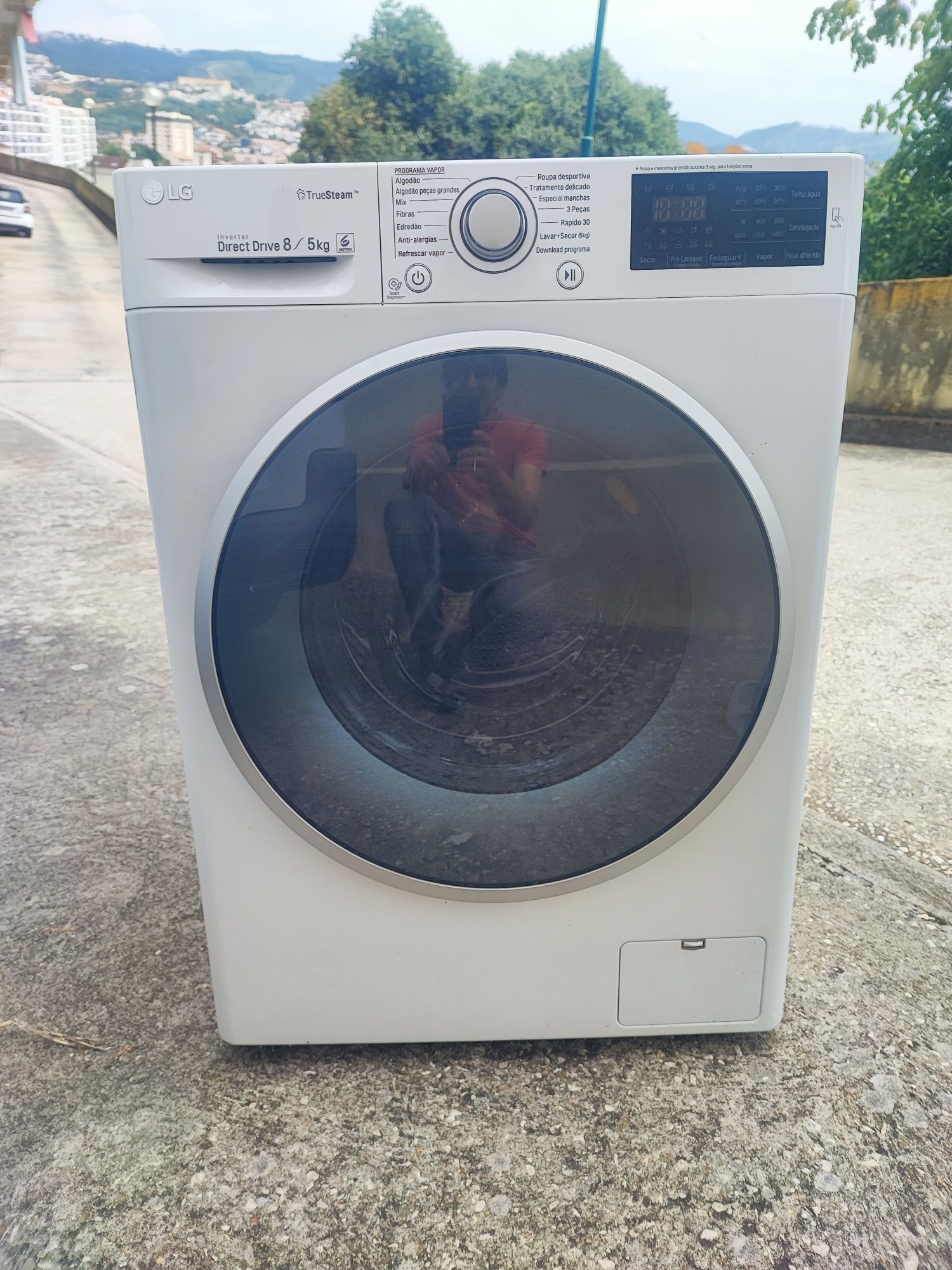 Máquina Lavar e secar LG
