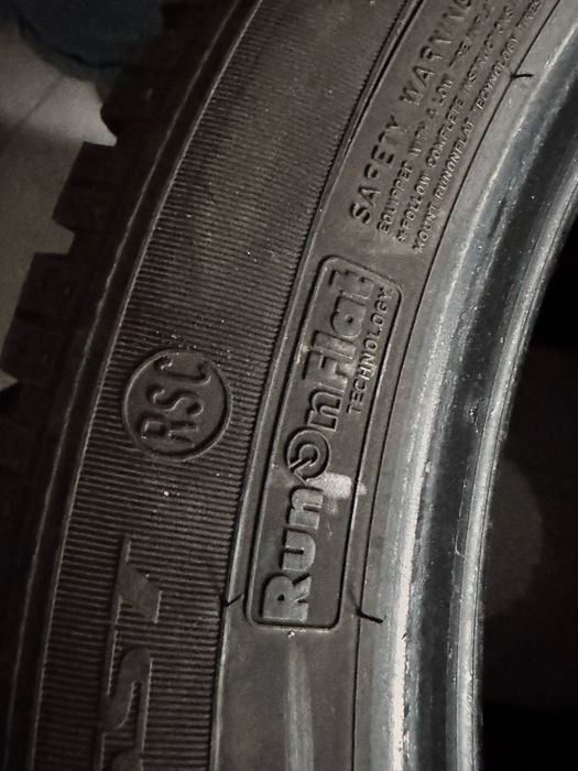 Sprzedam opony zimowe 245/45/18 Dunlop RunOnFlat