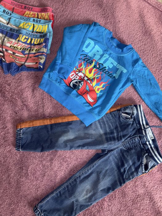 Штани спортивні на хлопчика на байці, джинси, кофта