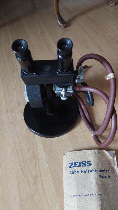 Retro refraktometr Carl Zeiss Jena dla kolekcjonera Tanio!!!