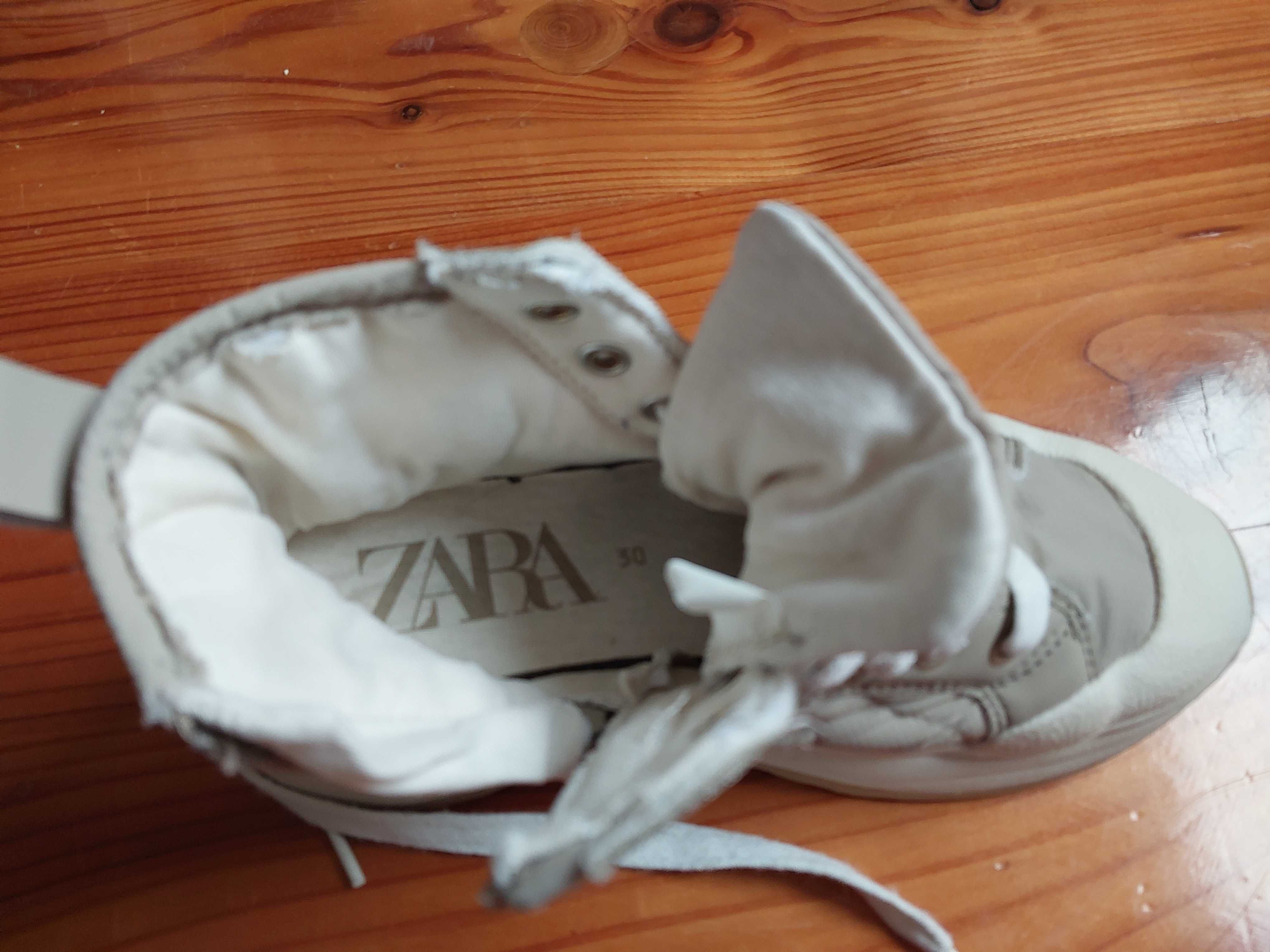 Trampki wysokie dziewczęce Zara