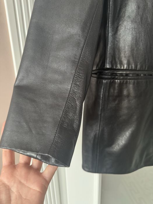 Sandro шкіряний жакет, піджак