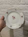 Komplet 4 talerzy obiadowych Wałbrzych – porcelana vintage