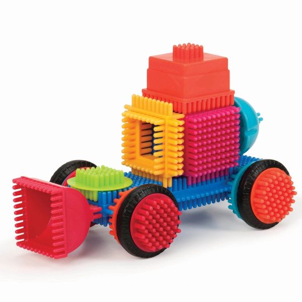 Klocki jeżyki - 50 elementów w walizce